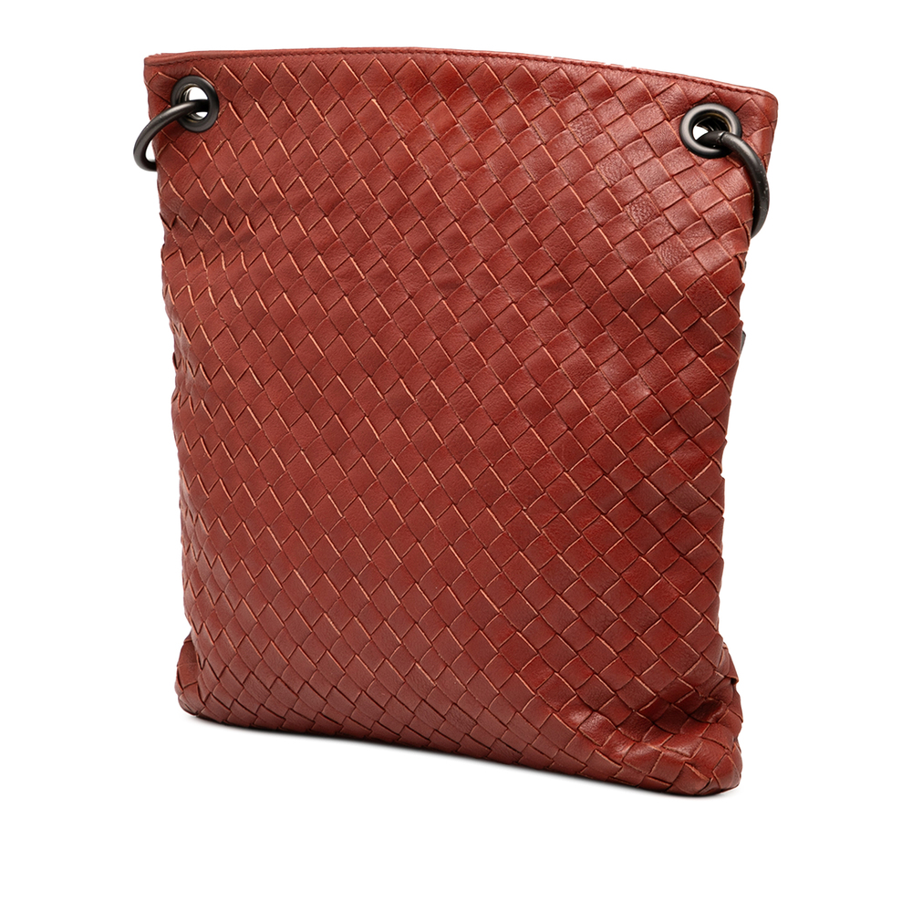 Pre-Loved Bottega Veneta Leather Intrecciato Crossbody - Picture 2 of 7